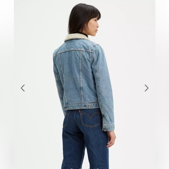 Levi’s Sherpa trucker denim jacket - Picture 4 of 9